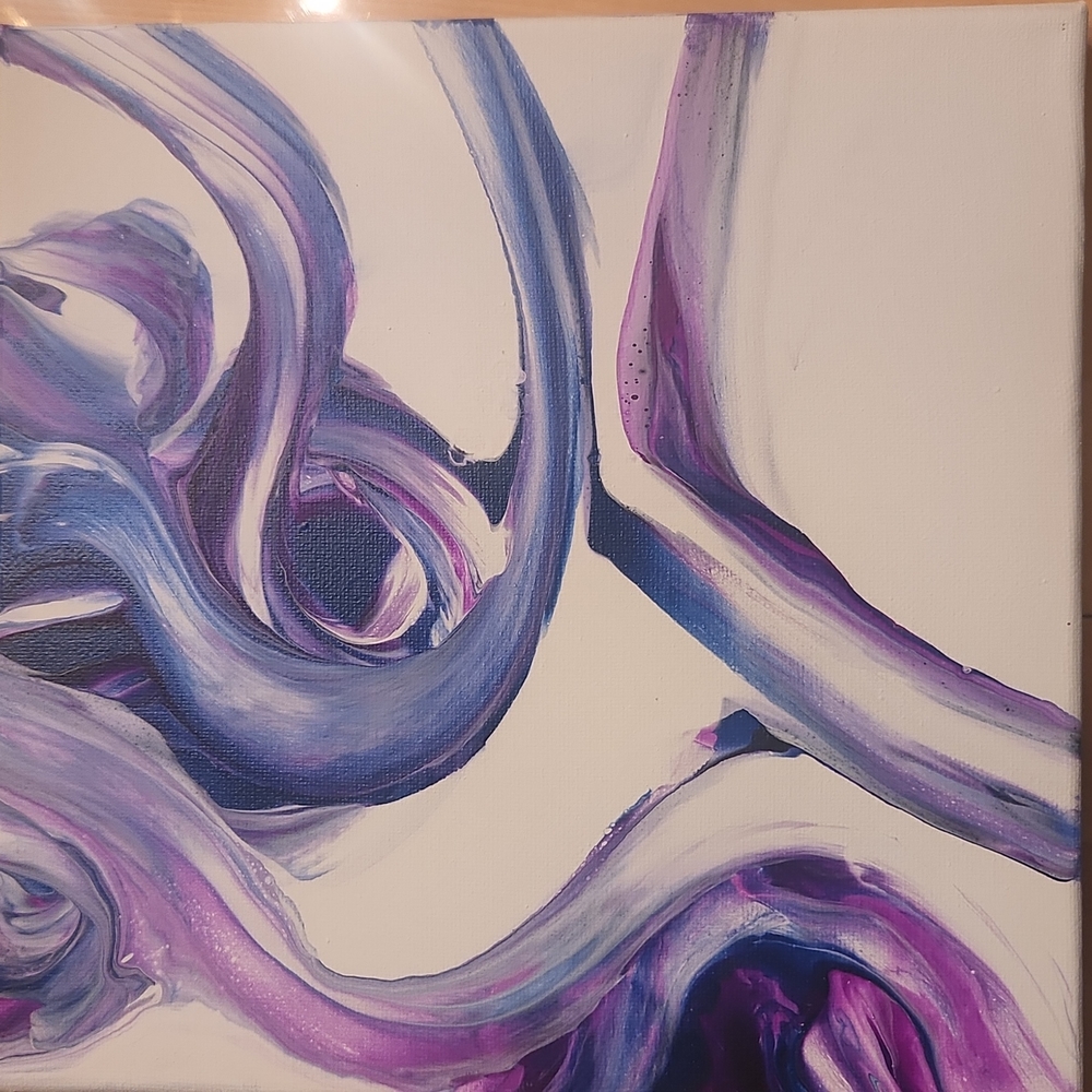 10 × 10 acrylic canvas painting
